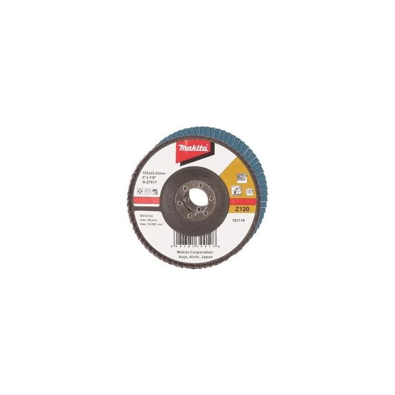 Slīpēšanas disks Makita D-27517. 125 mm x 22.23 mm