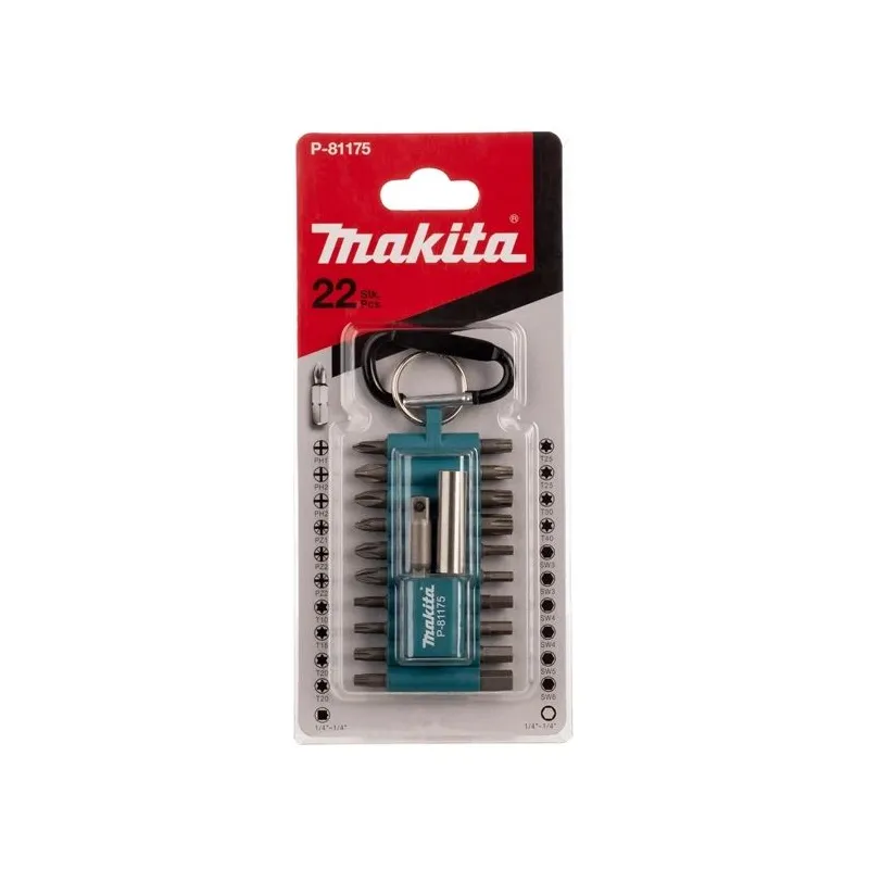Otsikute komplekt Makita P-81175