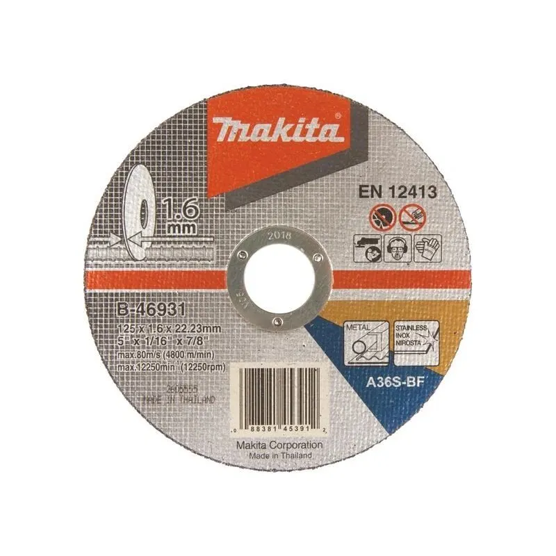 Пильный диск Makita B-46931, 125 мм x 1.6 мм x 22.23 мм
