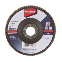 Ziedlapu slīpēšanas disks Makita D-63476 125x22.23mm 40