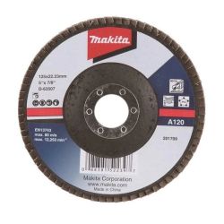 Ziedlapu slīpēšanas disks Makita D-63507 125x22.23 120