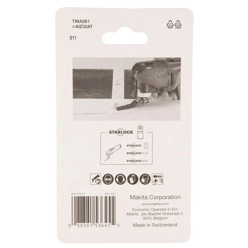 Iegremdējamais griezējgalviņš Makita TMA061