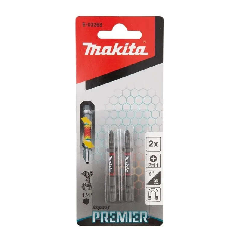 Uzgaļu komplekts Makita E-03268, 50 mm, 1-4