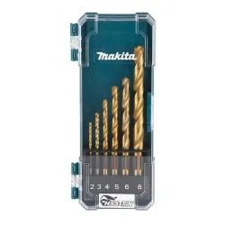Набор сверл по металлу Makita D-72833, металл, прямой, 2 мм x 10 см