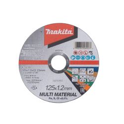 Universāls griešanas disks Makita E-10724. 125x1.2x22.23 mm
