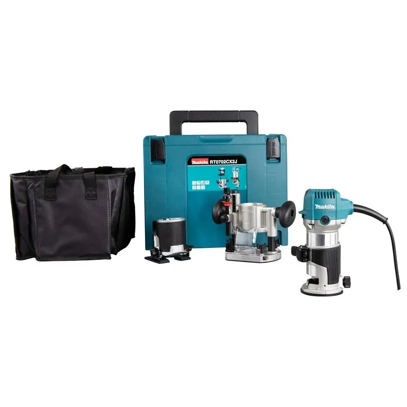 Frēze Makita RT0702CX2J, 710 W