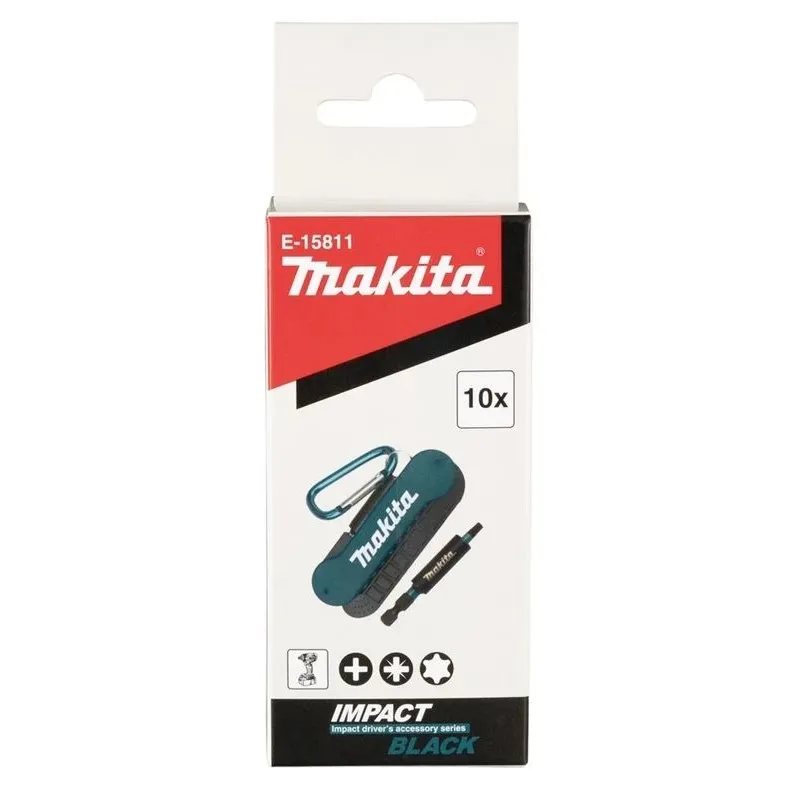 Sukimo antgalių rinkinys Makita E-15811
