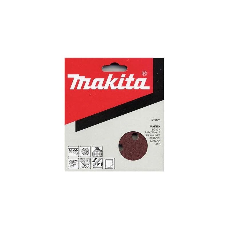 Disks abrazīvais 125mm k120 10gab