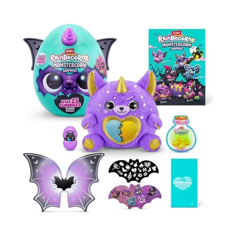 Rotaļlietas Rainbocorns Monstercorn 9297, daudzkrāsaina