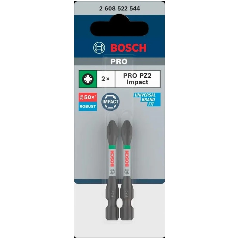 PRO PZ2 Impact uzgalis 55 mm, 2 gab.