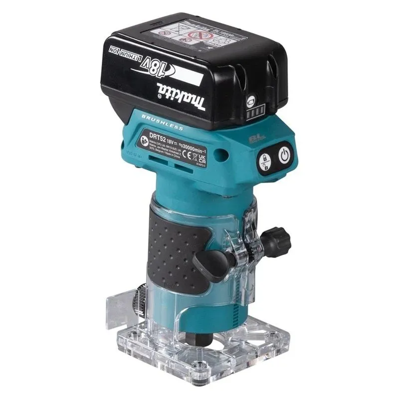 Akumulatora frēze Makita DRT52Z, 580 W