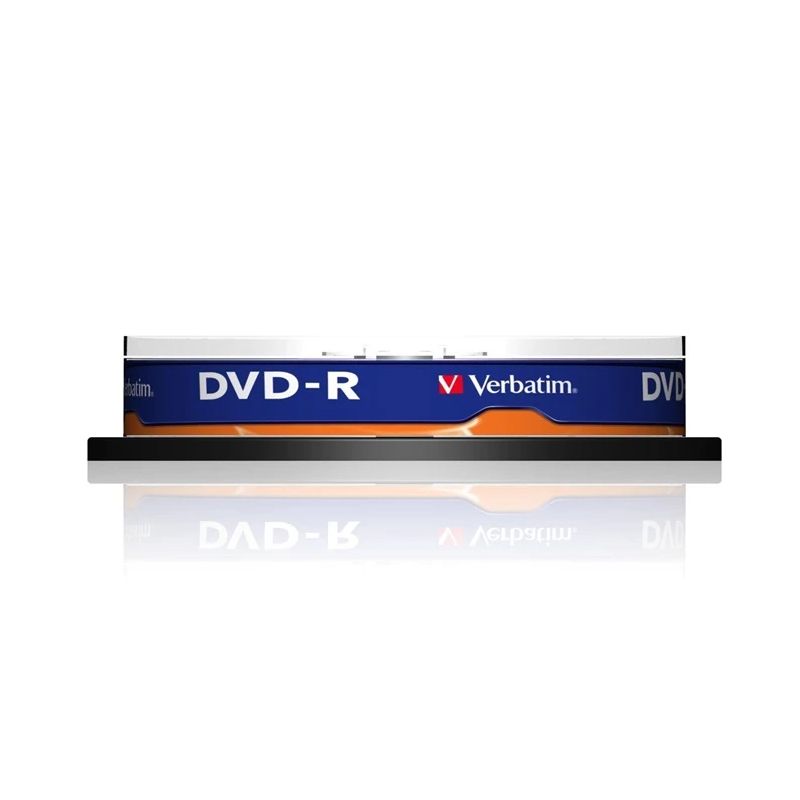 Disks dvd-r 4.7gb 16x cake 10 verbatim