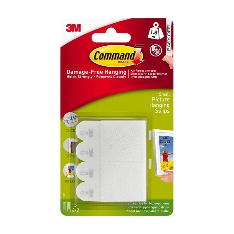 Lentes rāmju piekāršanai 3M 17202UKN, balta krās.