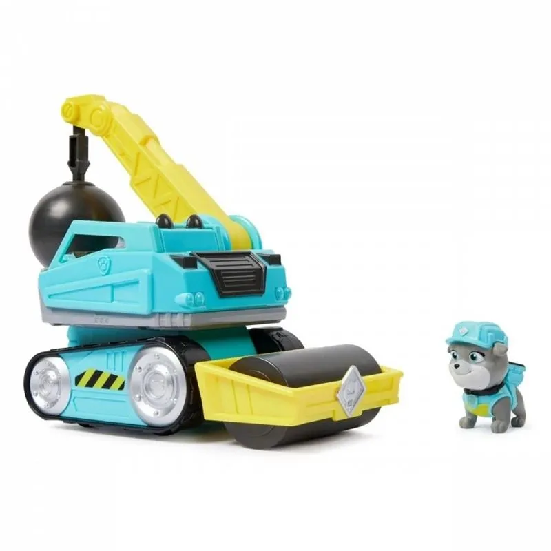 Celtniecības transportlīdzekļi Paw Patrol Rubble & Crew 6069659, zila-dzeltena
