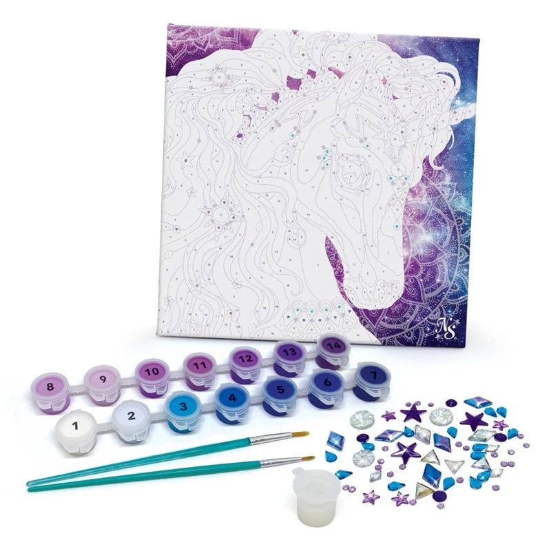 Komplekts radošais nebulia & horse