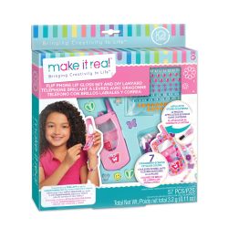 MAKE IT REAL Radošais komplekts ar lūpu spīdumiem „Telefons“