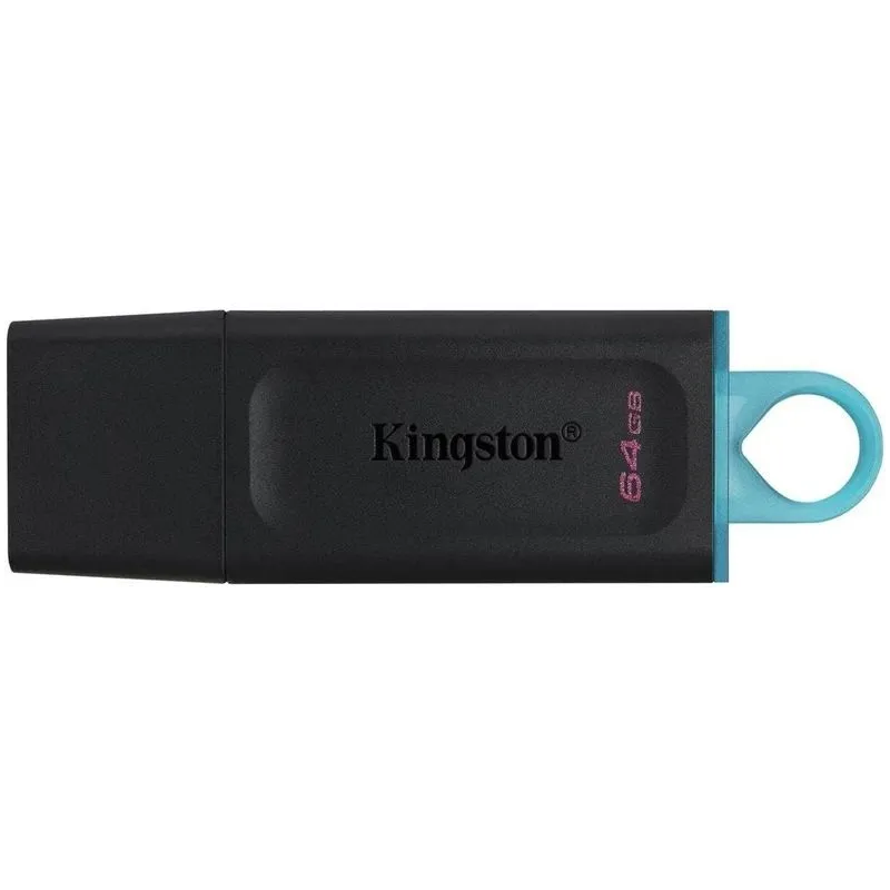 USB zibatmiņa Kingston DataTraveler Exodia, zila krās.-melna krās., 64 GB