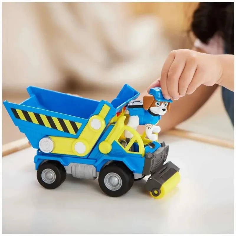 Rotaļu kravas automašīna Paw Patrol Rubble & Crew 6066528, zila-dzeltena