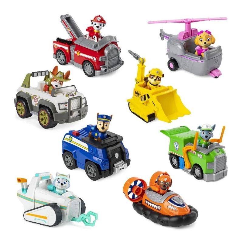Bērnu rotaļu mašīnīte Paw Patrol BASIC VEHICLES 6068360