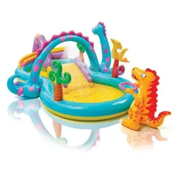 Pripučiamoji žaidimų aikštelė INTEX 57135NP. 333×229×112 cm