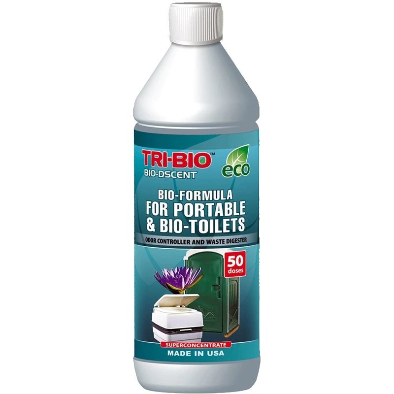 Portatīvajām un biotualetēm tri-bio 0.89l