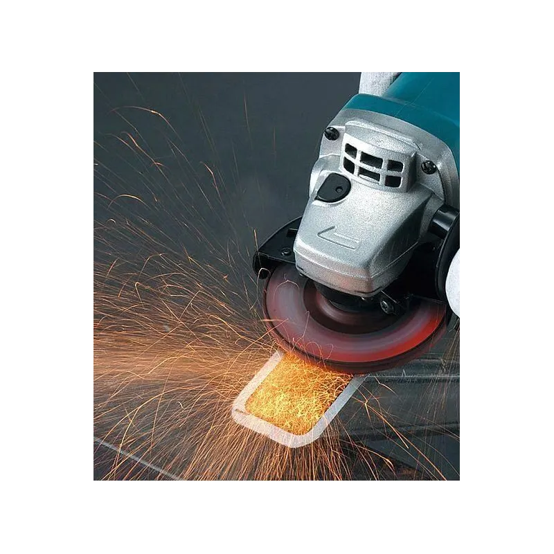 Elektriskā leņķa slīpmašīna Makita 9558HNR, ar sukām, 840 W