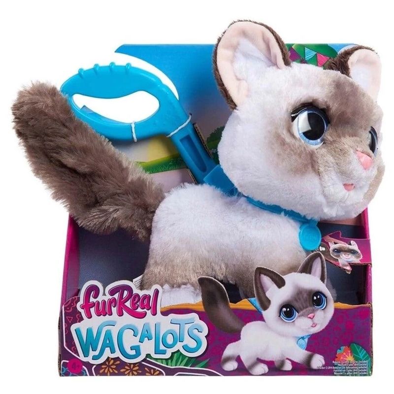 Interaktīva rotaļlieta Furreal WAG-A-LOTS KITTY 28059J