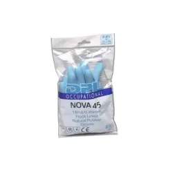 Flock lined gloves 160.29 size 7 blue