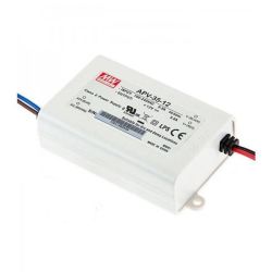 Barošanas avots led 36w 12v 3a ip67 ,mean well,