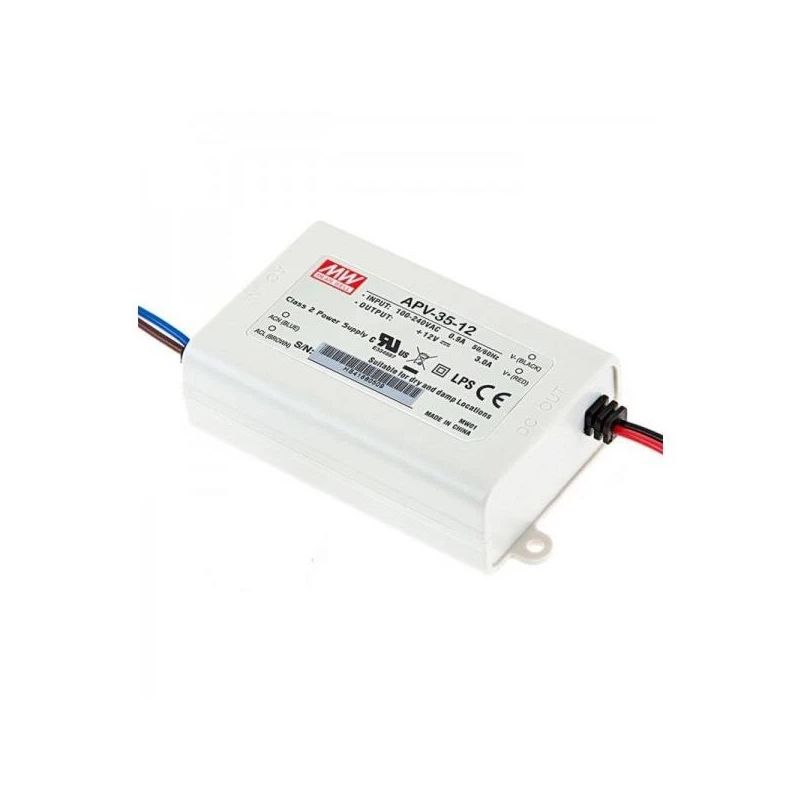 Barošanas avots led 36w 12v 3a ip67 ,mean well,