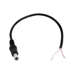 Barošanas spraudnis dc 5.5-2.1+15cm kab.