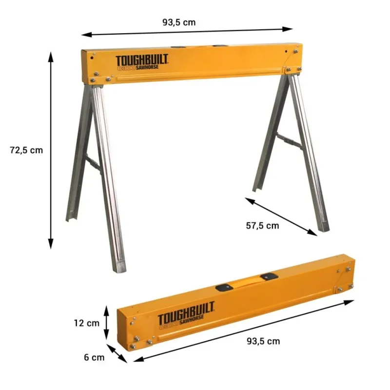 2 x āži-darbagaldi C300 ToughBuilt
