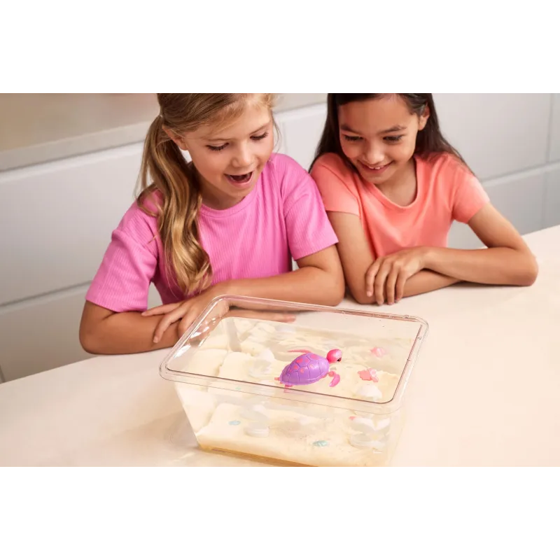 Interaktīva rotaļlieta Zuru Pets Alive Mama Turtle Surprise 9560, daudzkrāsaina