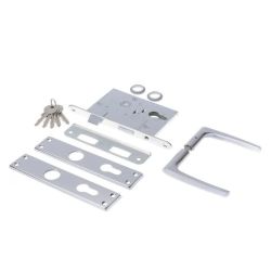 Iebūvējama slēdzene 407Z-35801-26 pelēka bez cilindru