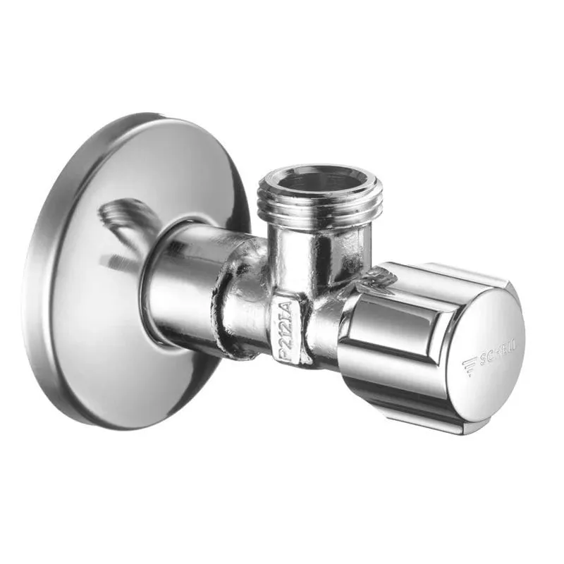 Ventilis Schell, stūra, ūdensvadam, 1-2 collas – ārējā vītne