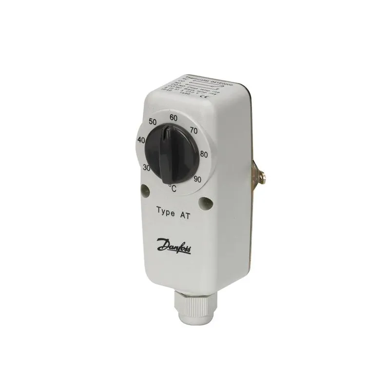 Termostats Danfoss, karināms, balta krās., 30 - 90 °C