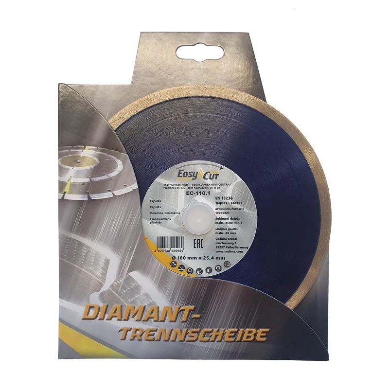 Griezējdisks dimanta 180x1.6x25.4mm