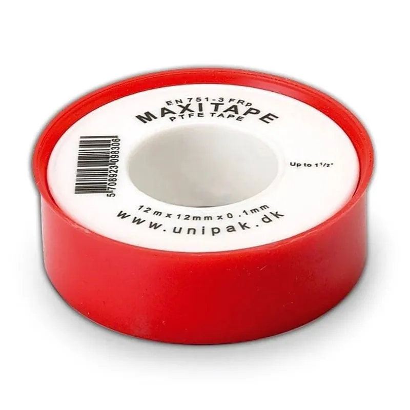 Blīvēšanas lente vītnēm-ķīmiskām vielām Unipak, 12 m x 12 mm