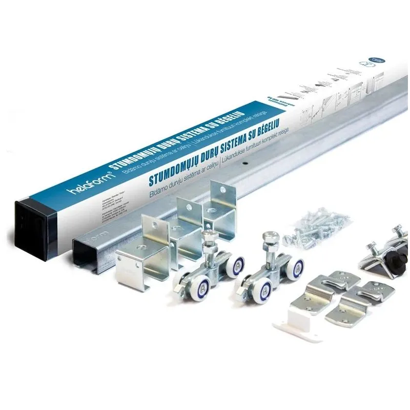 Sliežu komplekts Helaform 20506-K-075, bīdāmām iekšdurvīm, 200 cm