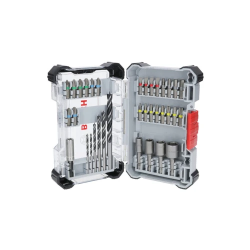 35 daļīgs komplekts mix urbji kokam, uzgaļi