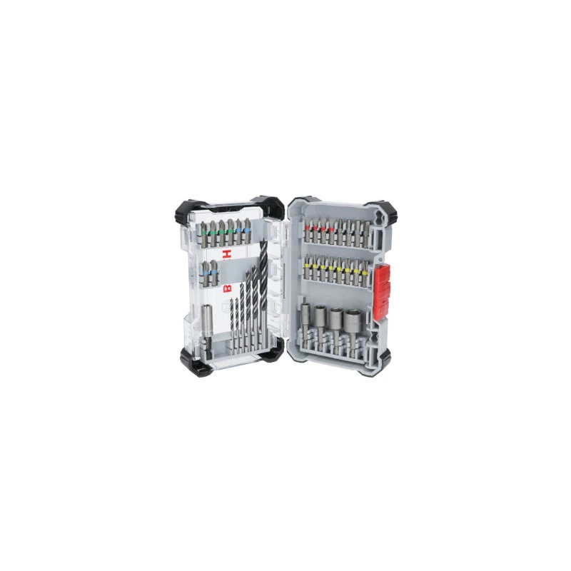 35 daļīgs komplekts mix urbji kokam, uzgaļi