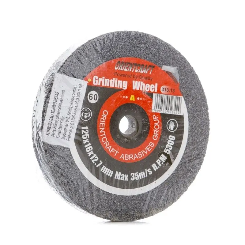 Slīpēšanas disks Orientcraft, 125 mm x 12.7 mm