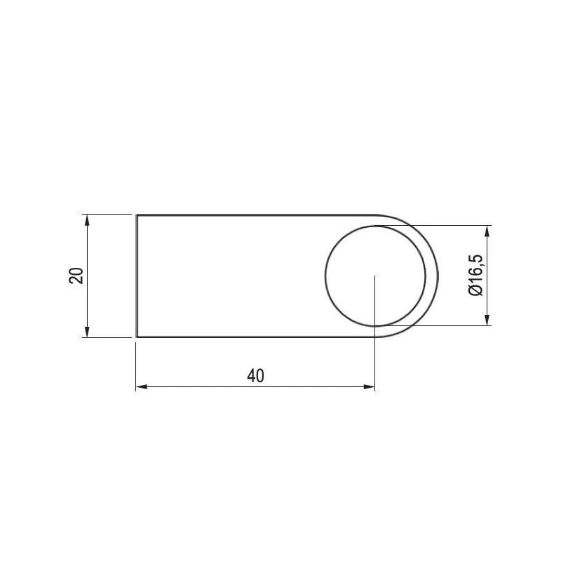 Stiprinājums rejs te07.0004.14.001