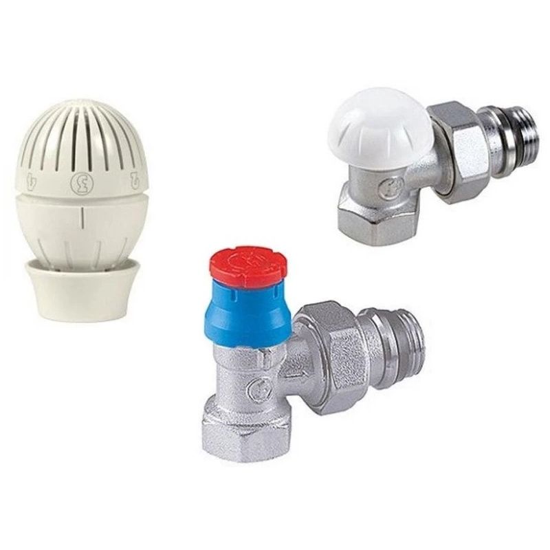 Radiātoru sistēmas komplekts R470F, stūra, ½"