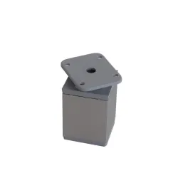 Furniture leg. 40 x 40 x 80 mm