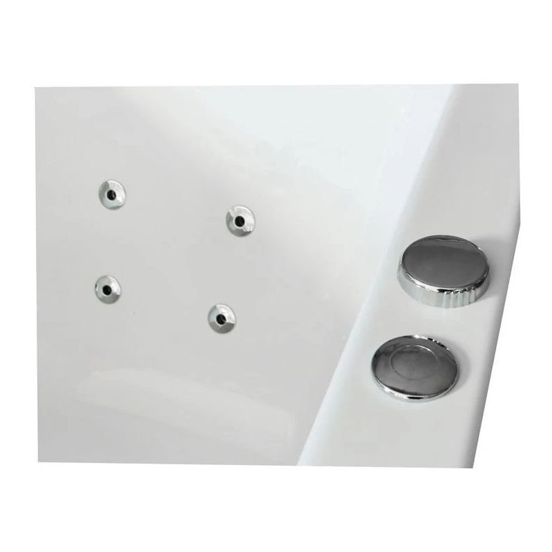 Masāžas vanna Kyma Inga. 170x75x62 cm