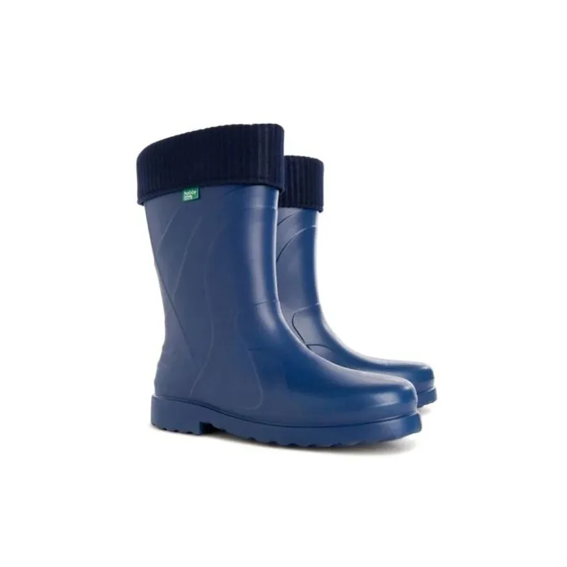 Guminiai batai moterims Demar 0220 0220, su aulu, su pašiltinimu, mėlyna sp., 37 dydis