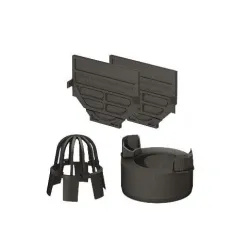 Drenaažikanalite osade komplekt Aco HexaLine 319287, plastik