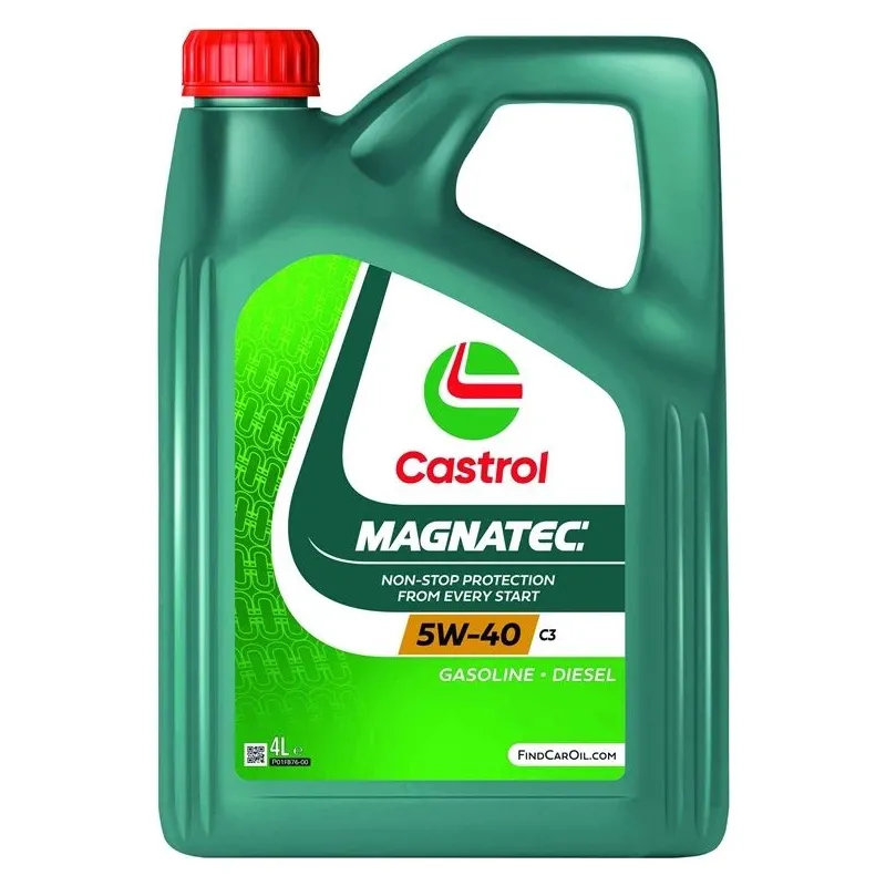 Motoreļļa Castrol Magnatec C3 5W - 40, sintētiskais, 4 l