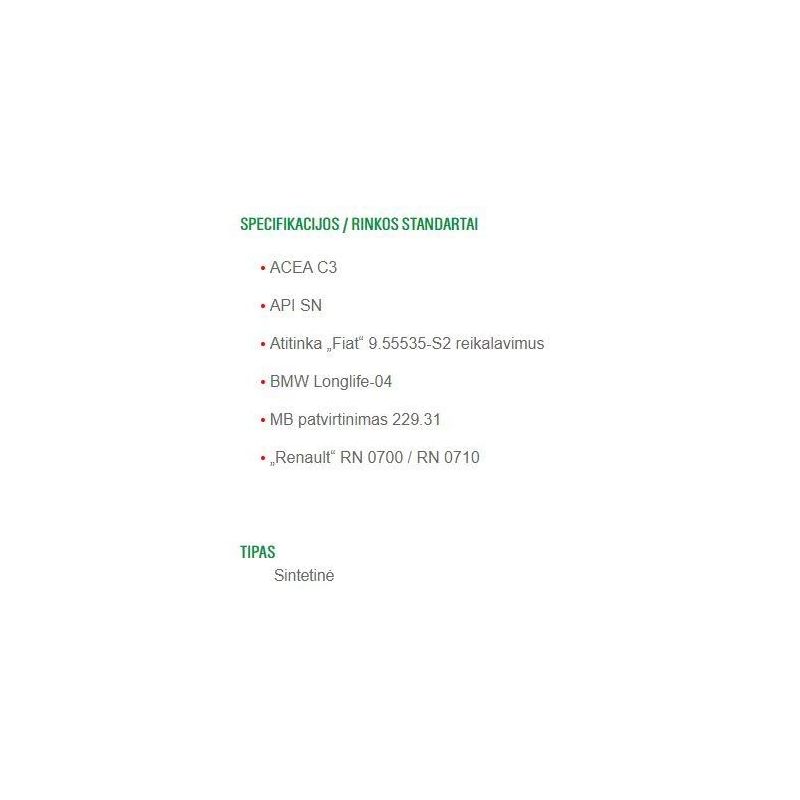 Motoreļļa castrol magnatec 5w-40 4l